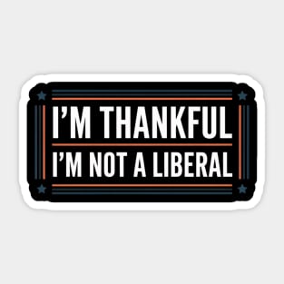 Funny Thanksgiving Parody Sticker